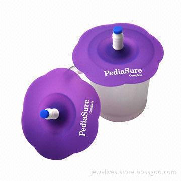 Double Molded Silicone Cup Lid Covers
